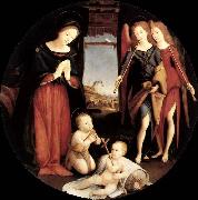 The Adoration of the Christ Child, Piero di Cosimo